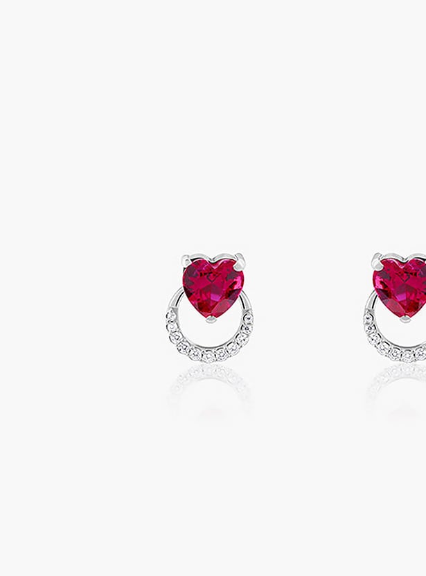 GIVA Sterling Silver Embellished Studs