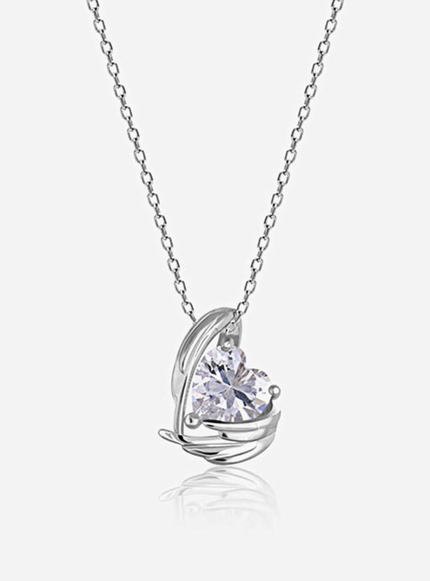 GIVA Sterling Silver Wings of Protection Necklace