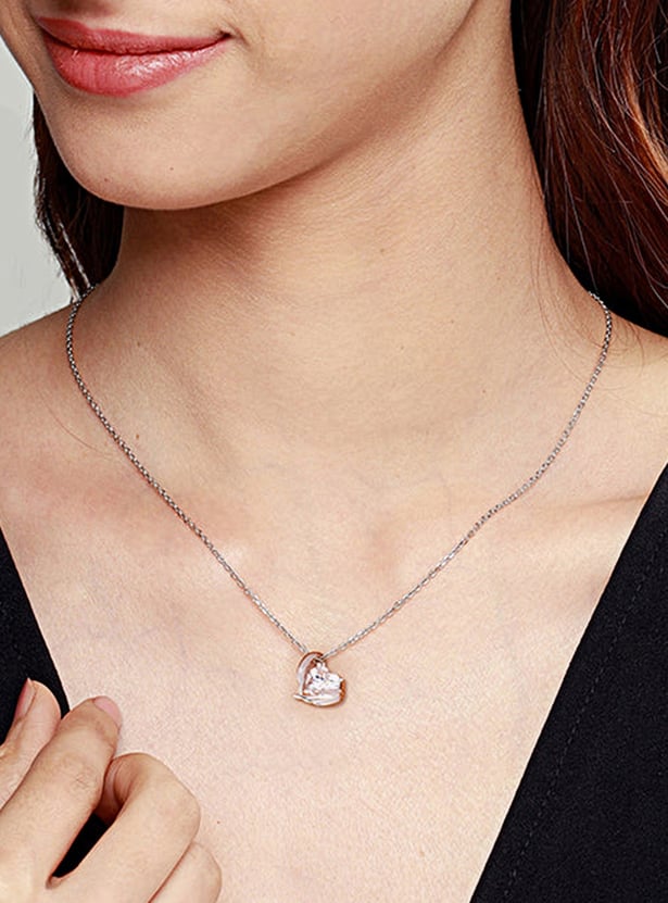 GIVA Sterling Silver Wings of Protection Necklace