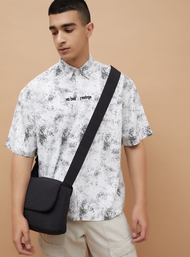 FORCA QRK Printed Regular Fit Shirt