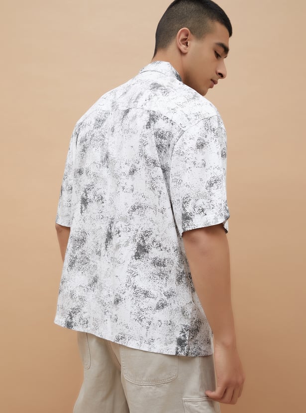 FORCA QRK Printed Regular Fit Shirt