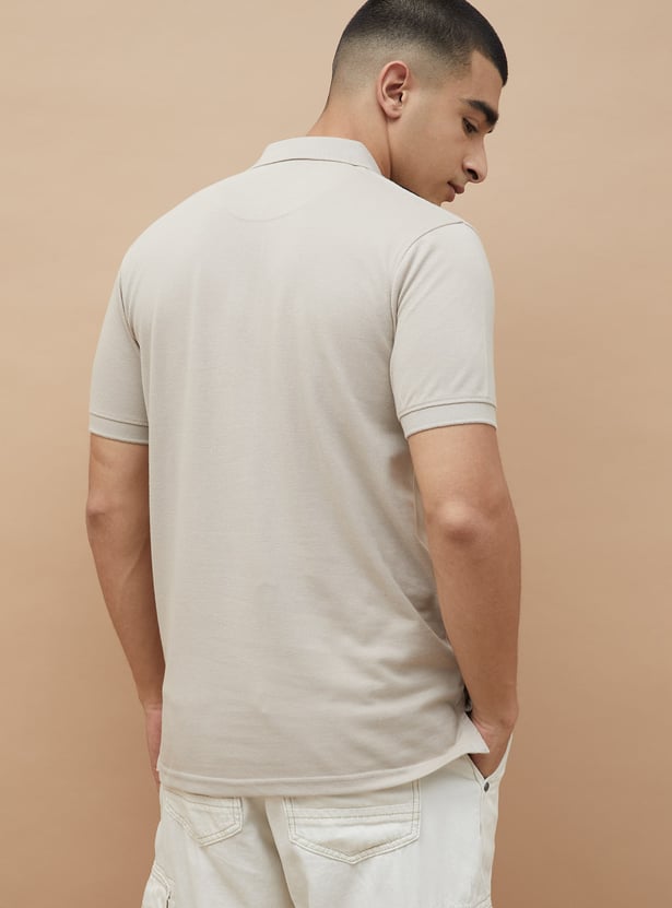 FAME FOREVER Colourblock Polo T-shirt