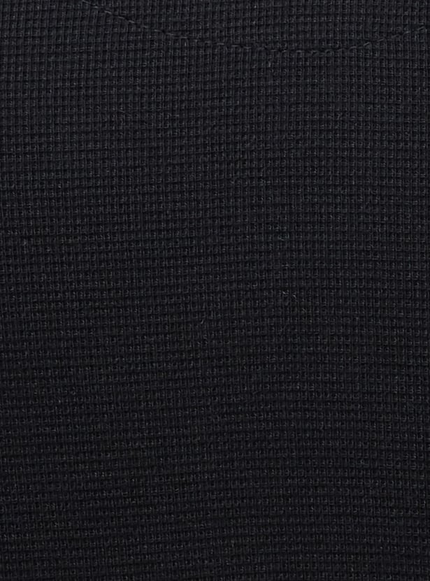 FAME FOREVER Textured Polo T-shirt