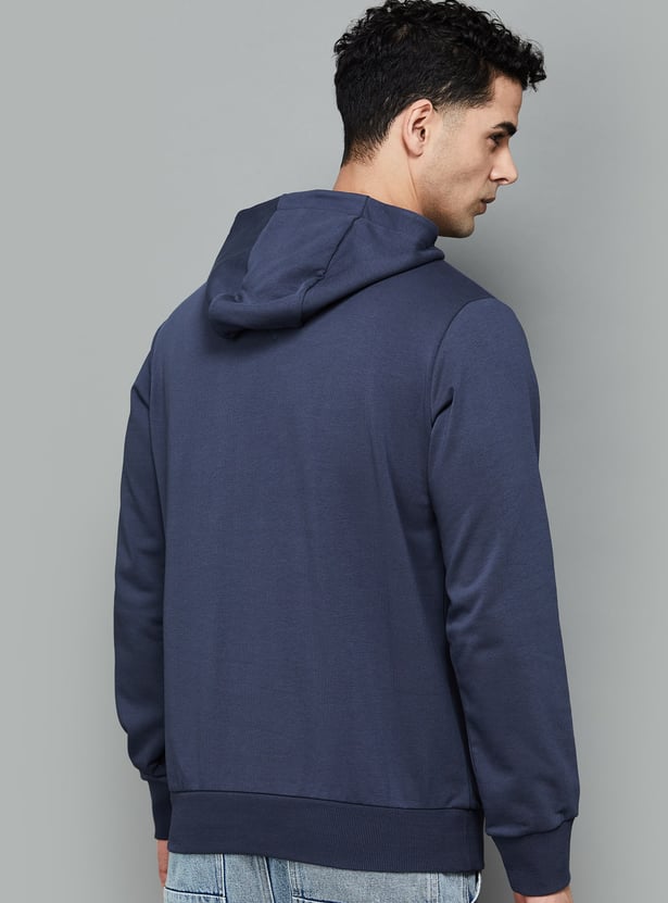 FAHRENHEIT Aztec Print Hooded Sweatshirt
