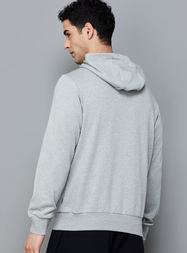 FAHRENHEIT Solid Hooded Sweatshirt