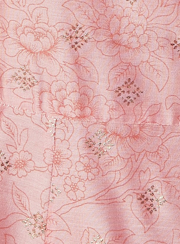 MELANGE Embriodered Kalidar Kurta Set