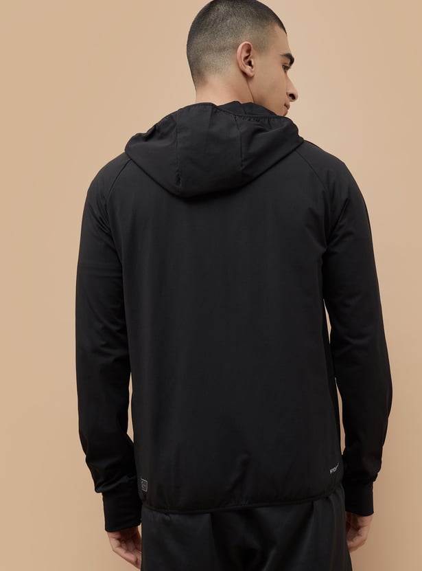 KAPPA Textured Hooded Sweatshirt