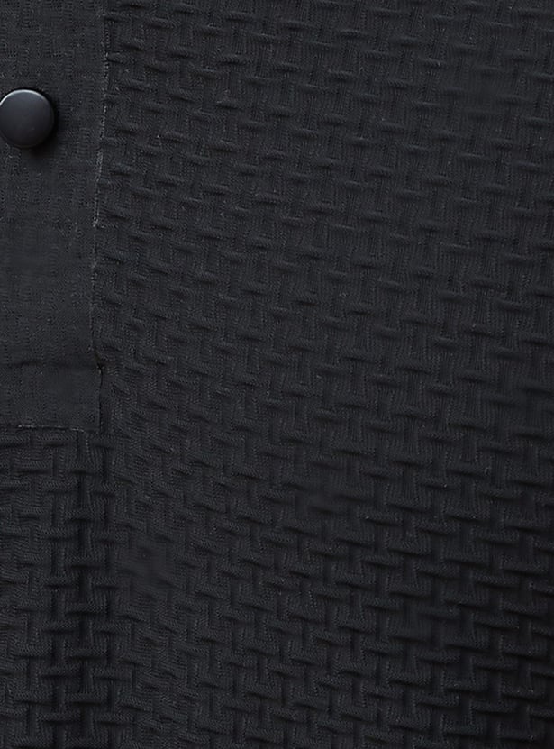BOSSINI Textured Polo T-shirt