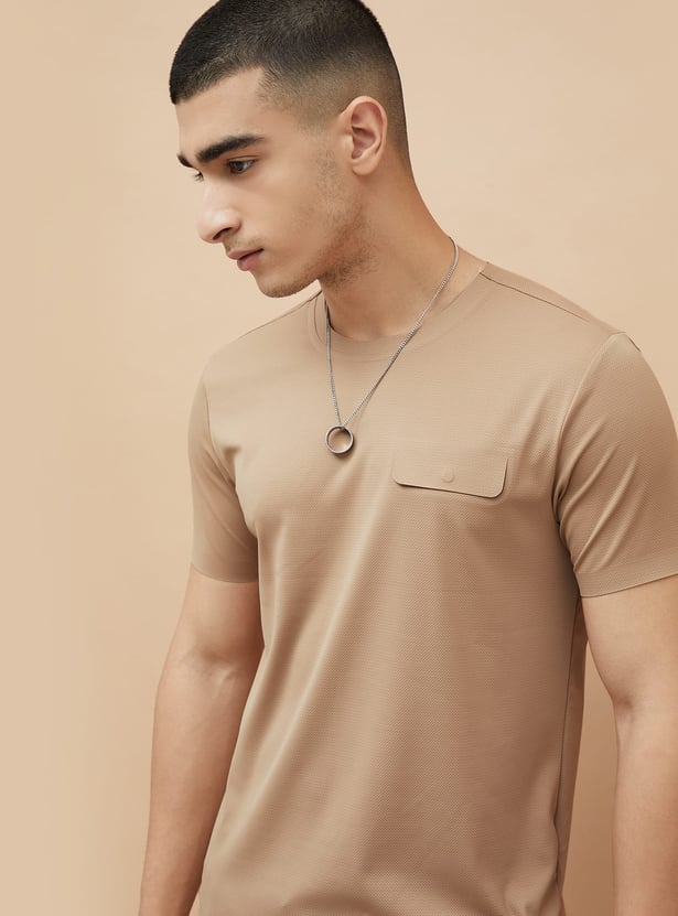 BOSSINI Solid T-shirt
