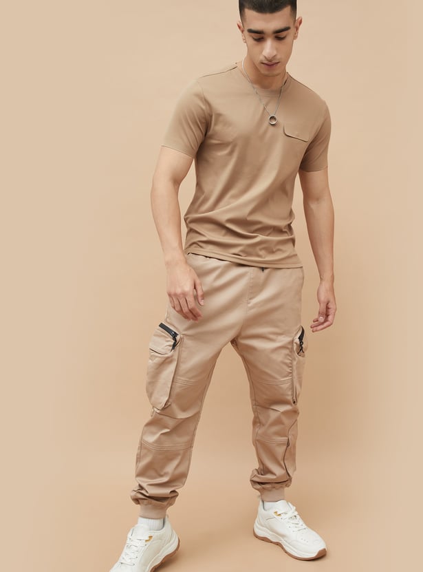 BOSSINI Solid T-shirt