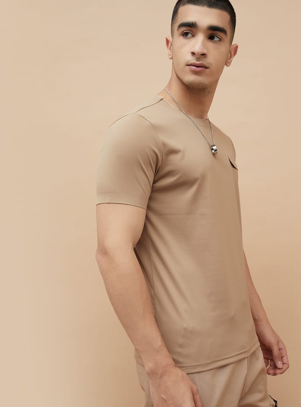 BOSSINI Solid T-shirt