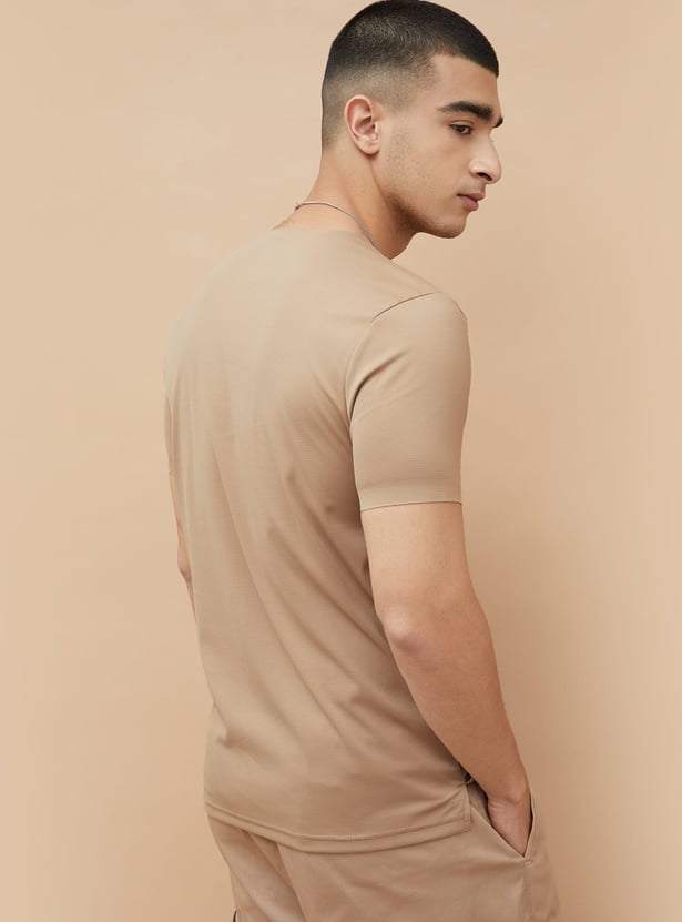 BOSSINI Solid T-shirt