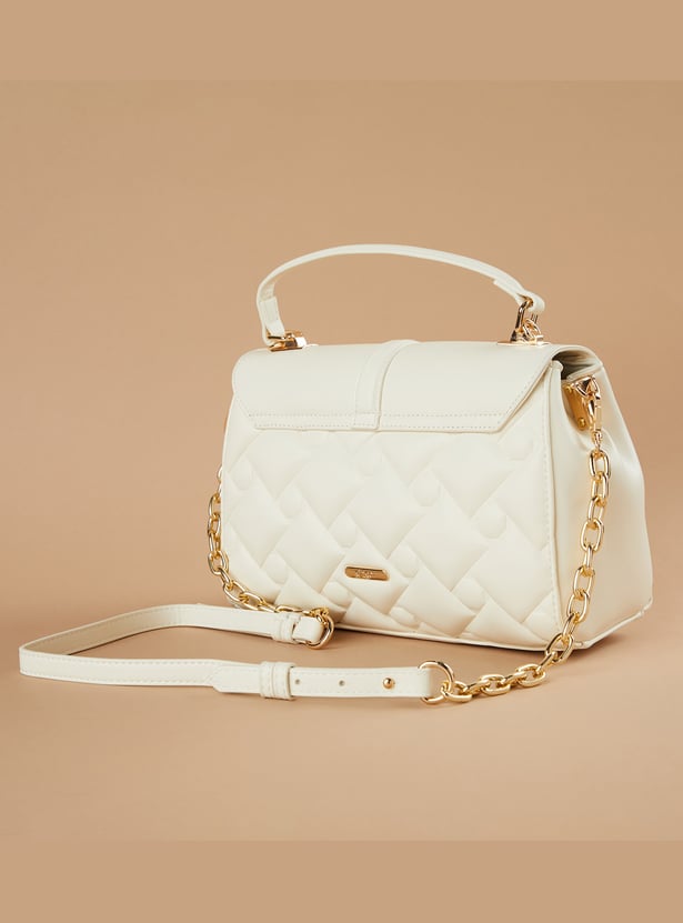 GINGER Embossed Handheld Bag