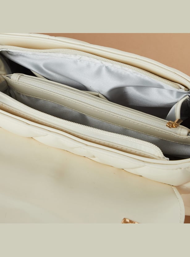 GINGER Embossed Handheld Bag