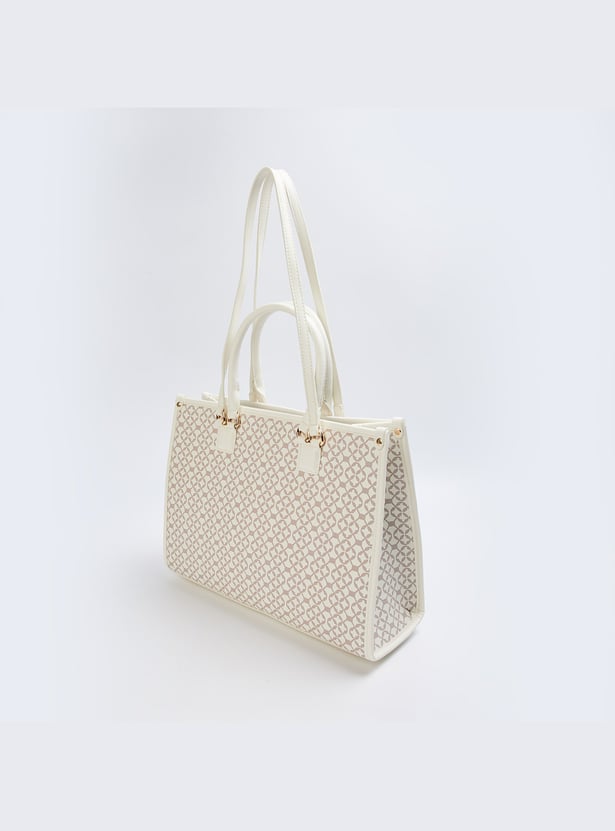 CODE Printed Shoulder Bag