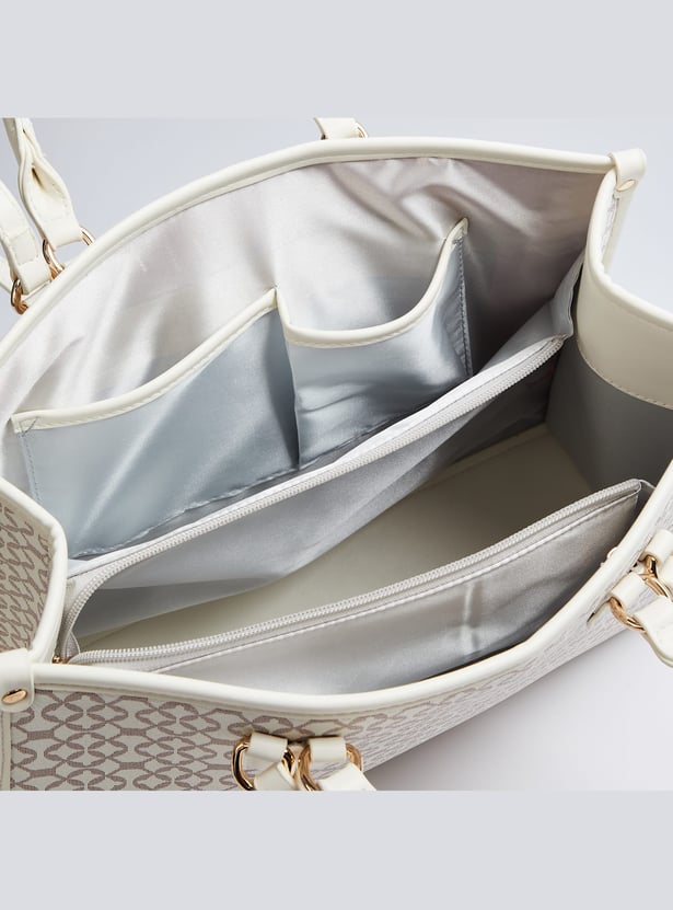 CODE Printed Shoulder Bag