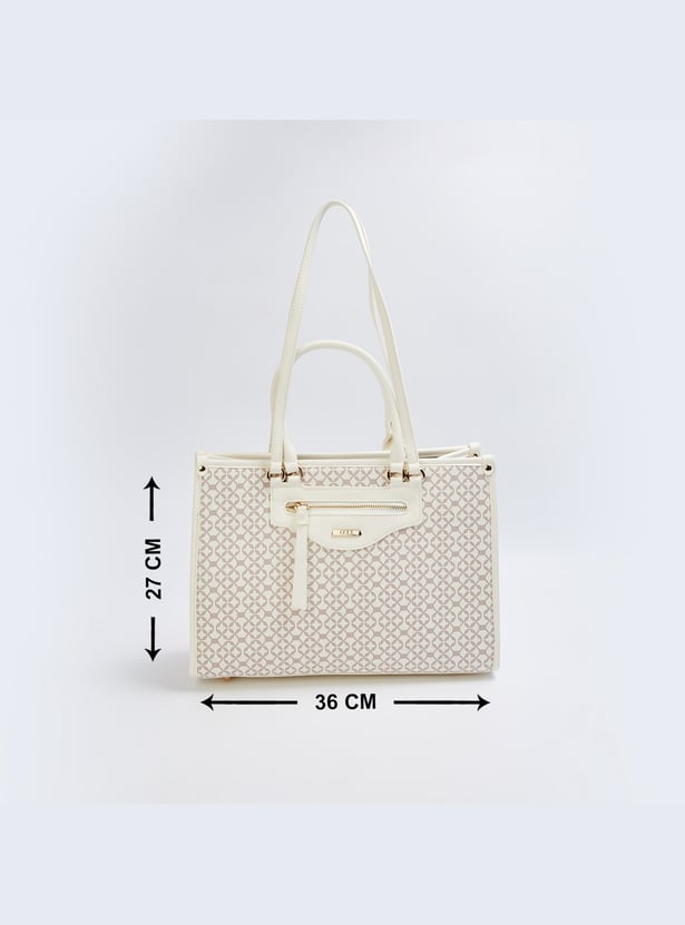 CODE Printed Shoulder Bag