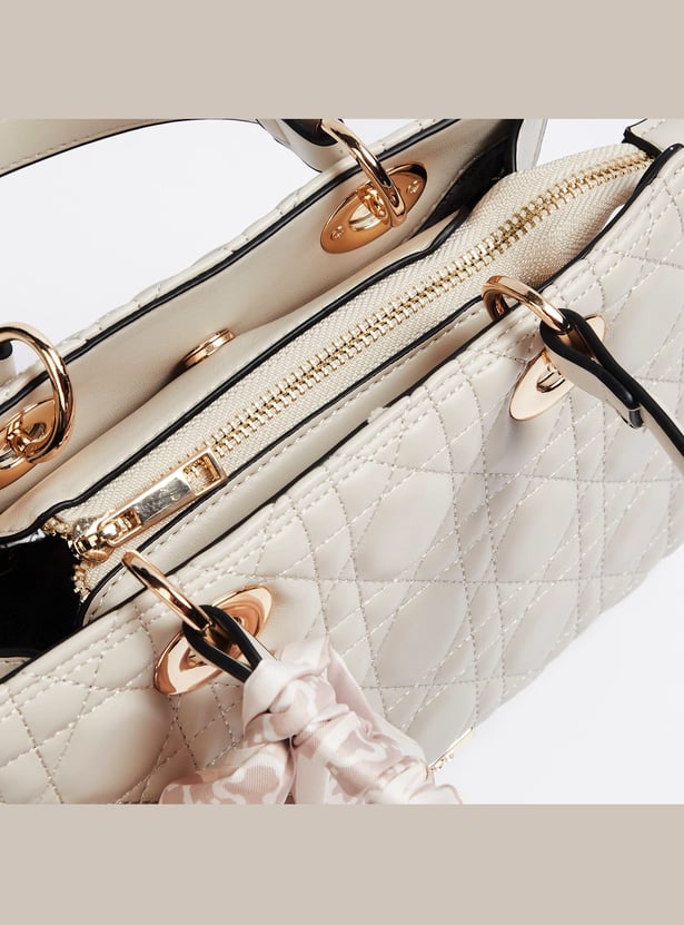 CODE Quilted Handheld Bag