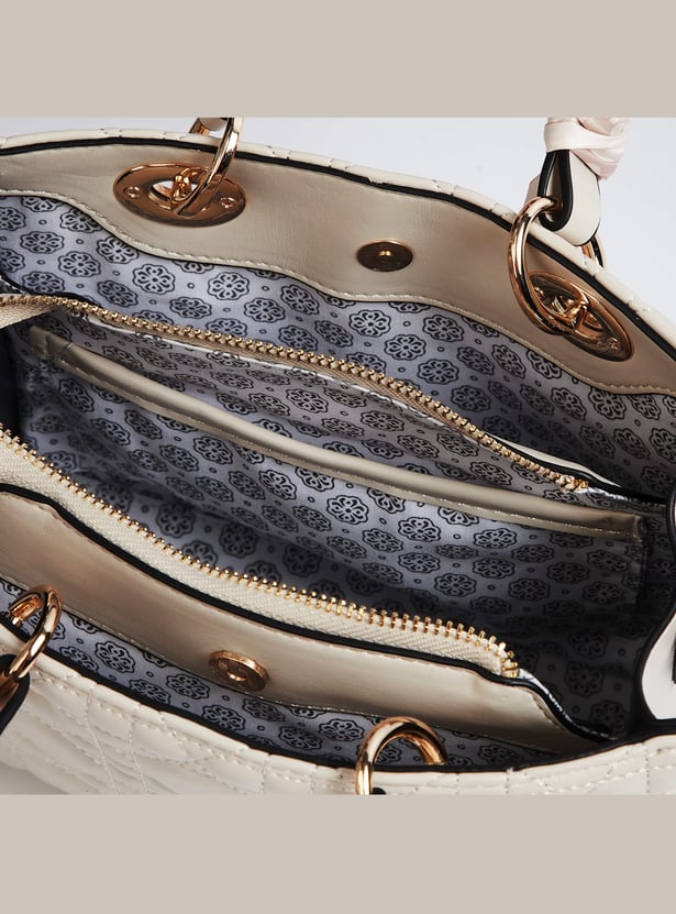 CODE Quilted Handheld Bag