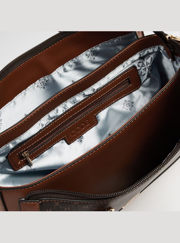 CODE Printed Handheld Bag