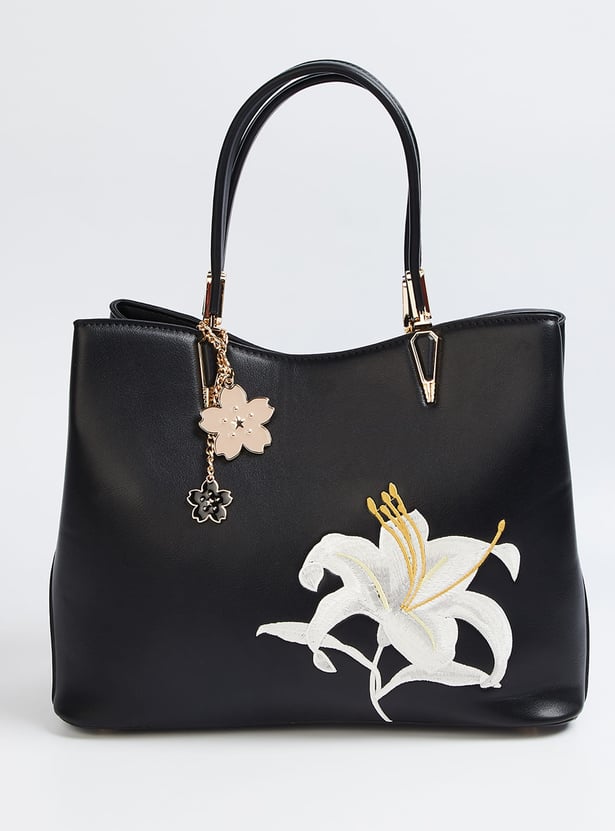GINGER Embroidered Handheld Bag