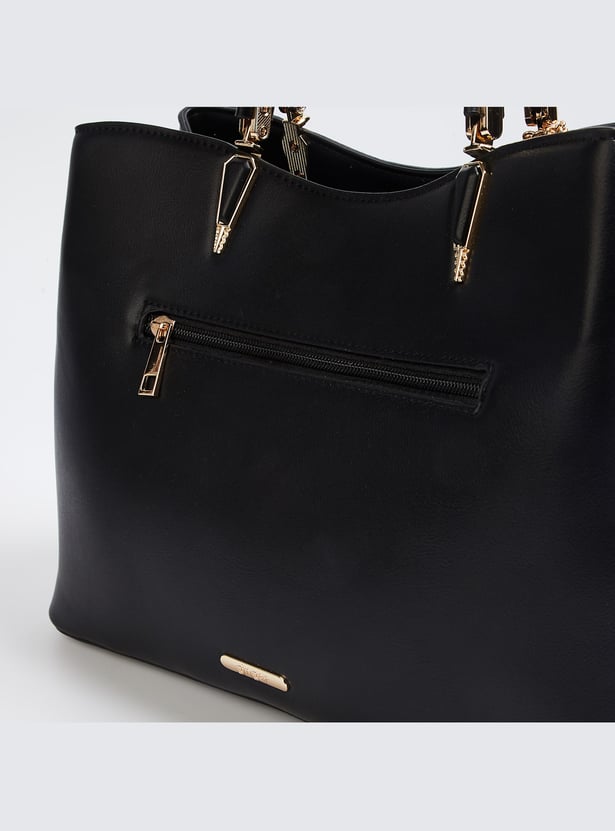 GINGER Embroidered Handheld Bag