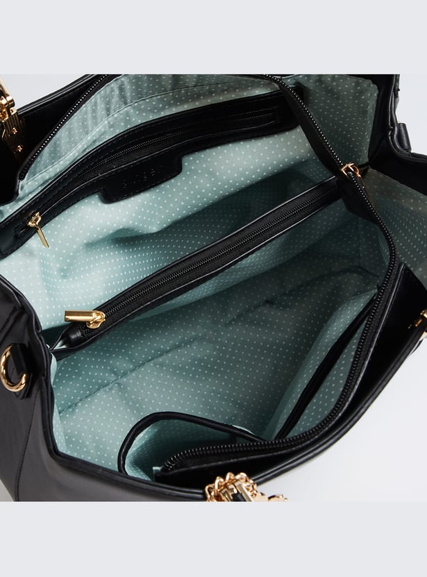 GINGER Embroidered Handheld Bag