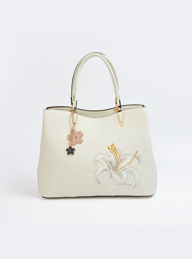 GINGER Embroidered Handheld Bag