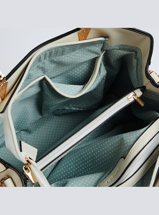 GINGER Embroidered Handheld Bag