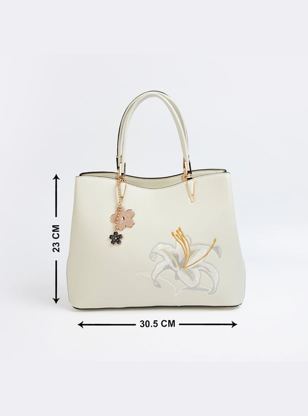 GINGER Embroidered Handheld Bag