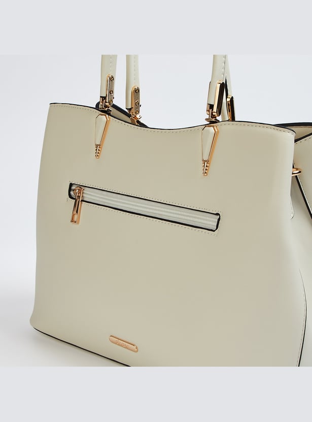 GINGER Embroidered Handheld Bag
