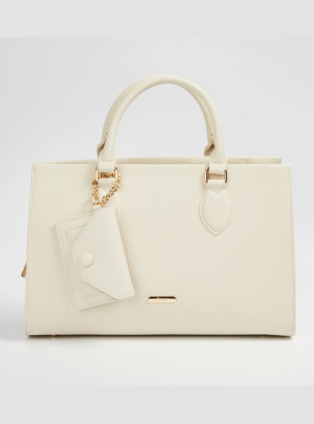GINGER Textured Handheld Bag