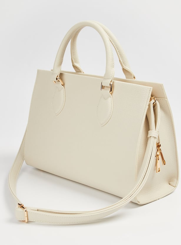 GINGER Textured Handheld Bag