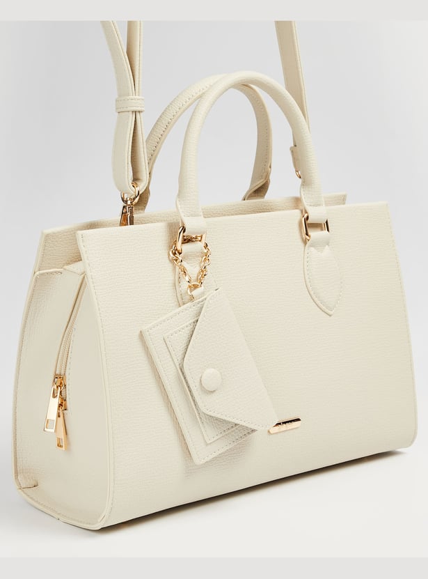 GINGER Textured Handheld Bag