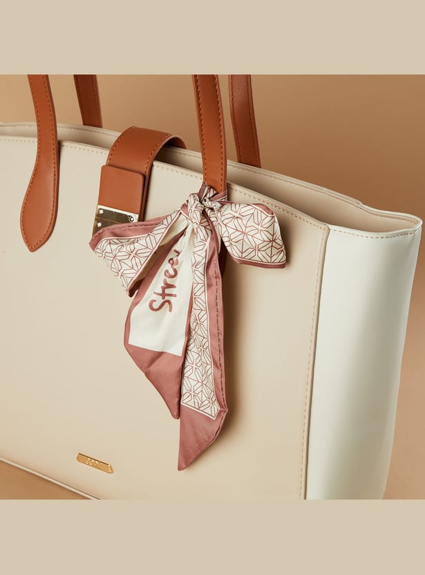 CODE Colourblocked Shoulder Bag