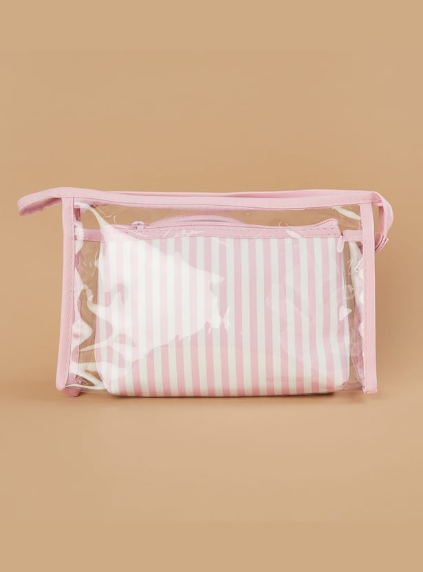 GINGER Printed Vanity Pouches - Pack of 3