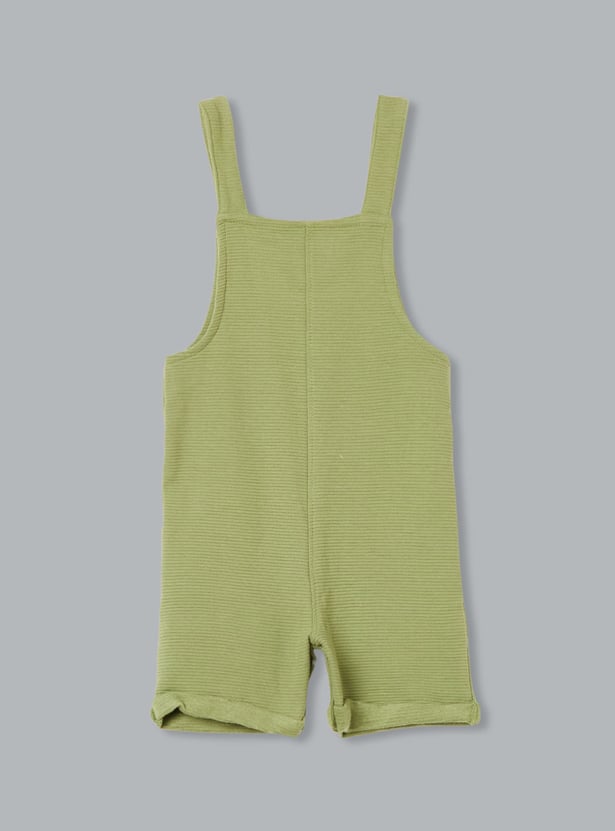 JUNIORS Boys Winnie the Pooh Dungaree with T-shirt