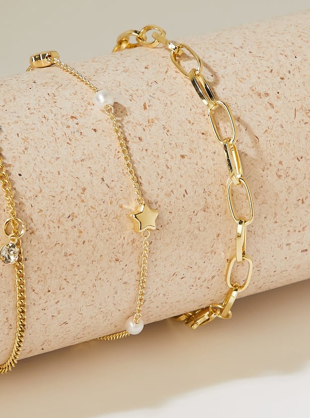 GINGER Assorted Bracelets - Pack of 3