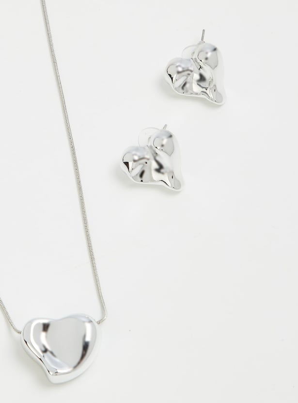 GINGER Heart Necklace Set