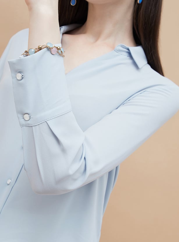 CODE Solid Regular Fit Shirt