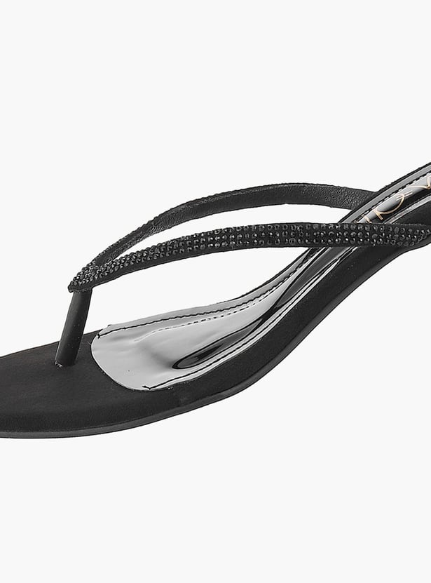 CATWALK Embellished Block Heels