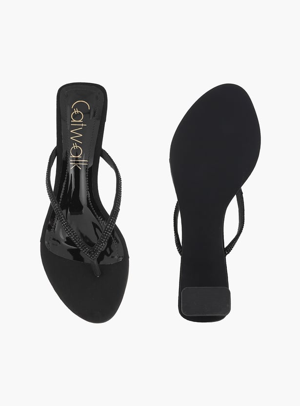CATWALK Embellished Block Heels