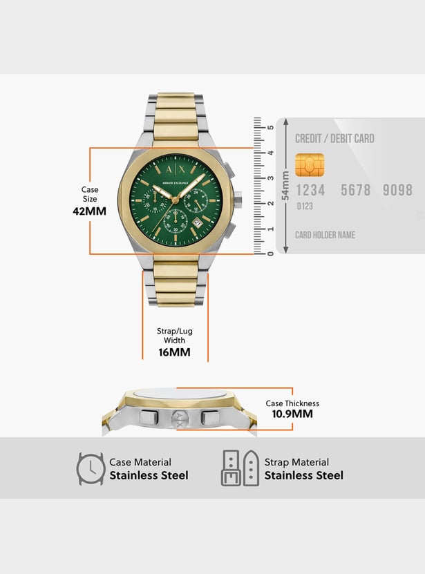 ARMANI EXCHANGE Dual-Tone Chronograph Watch - AX4184I