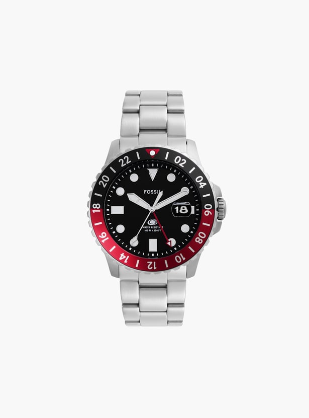 FOSSIL Blue Gmt Bracelet Strap Multifunction Watch - FS6092I