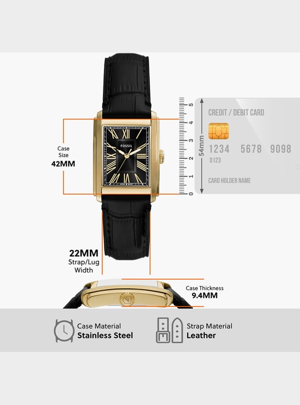 FOSSIL Carraway Analog Watch - FS6091