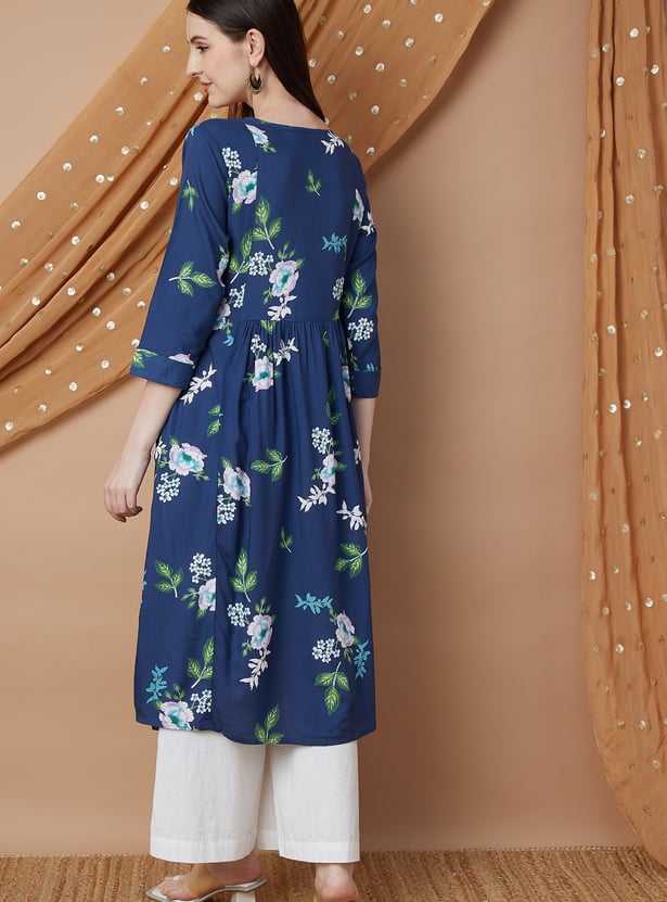 MELANGE Embellished A-line Kurta