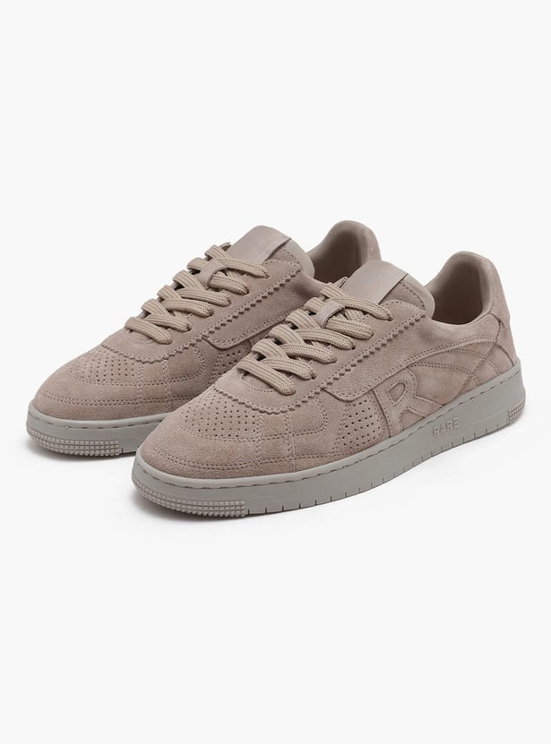 RARE RABBIT Ragno Suede Low Top Sneakers