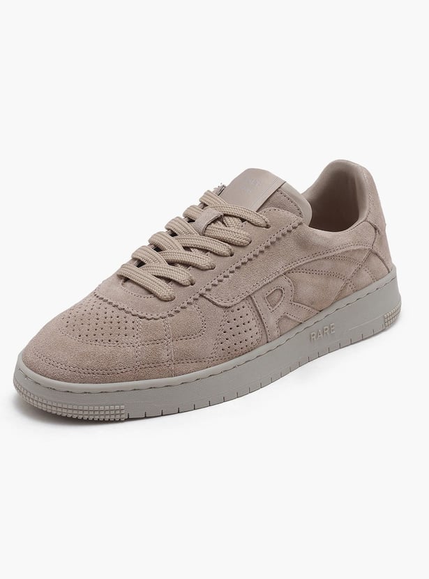 RARE RABBIT Ragno Suede Low Top Sneakers