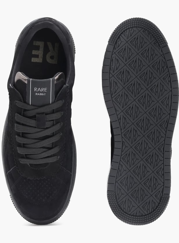 RARE RABBIT Ragno Suede Low Top Sneakers