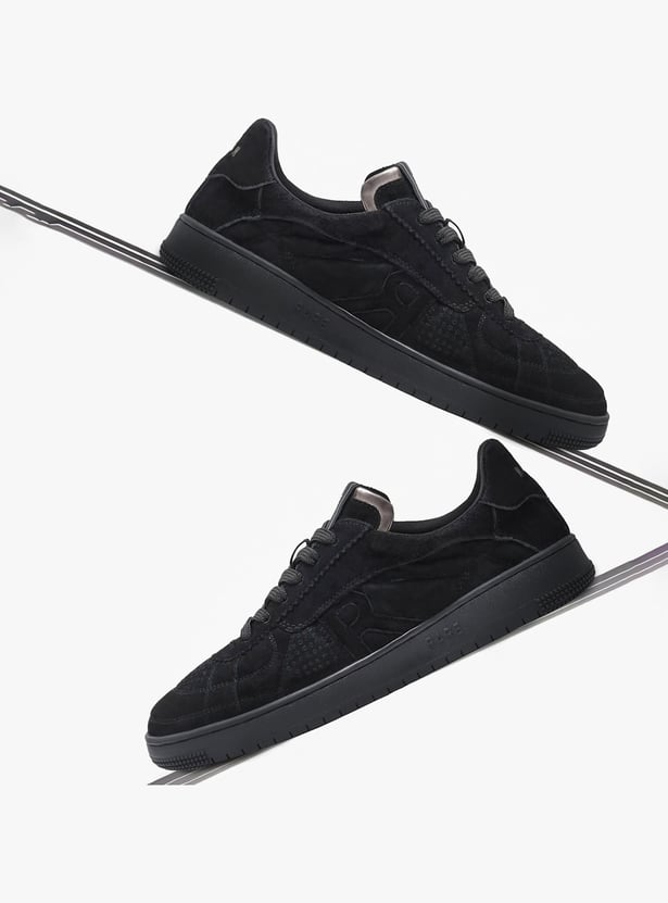RARE RABBIT Ragno Suede Low Top Sneakers